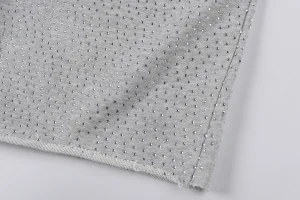 Sp5der Rhinestone Logo Grey Mesh Shorts4