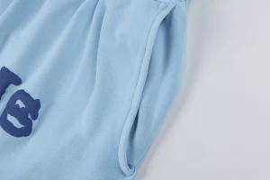 Sp5der Sky Blue Web Logo Sweatpants3