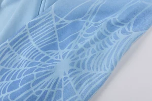 Sp5der Sky Blue Web Logo Sweatpants7