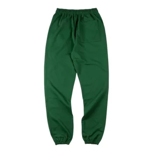 Sp5der Web Graphic Green Sweatpants