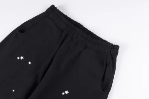 Sp5der Yellow Star Logo Sweatpants9
