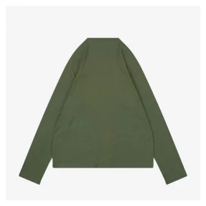 Acne Studios 1996 Distressed Logo Shirt Green