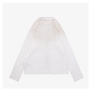 Acne Studios Distressed Stockholm 1996 Print Shirt - White