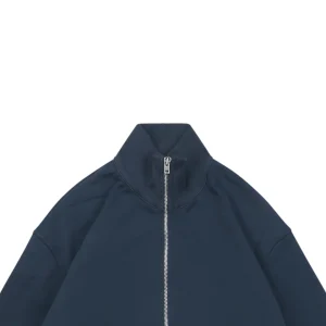 Acne Studios Navy Embroidered Logo Track Jacket