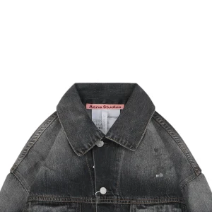 Acne Studios Washed Paint-Splatter Denim Jacket
