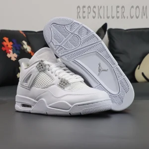 Air Jordan 4 Retro 'Pure Money' 2017 outsole and sole unit with Jumpman logo