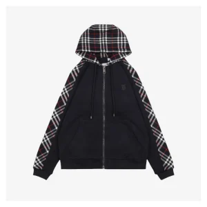 BBry BT Embroidery Plaid Panel Zip Hoodie18.jpeg