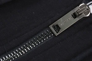 BBry BT Embroidery Plaid Panel Zip Hoodie2.jpeg