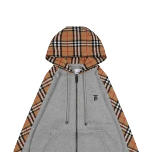 BBry BT Embroidery Plaid Panel Zip Hoodie9.jpeg