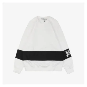 BBry Equestrian Knight Stripe Panel Sweatshirt