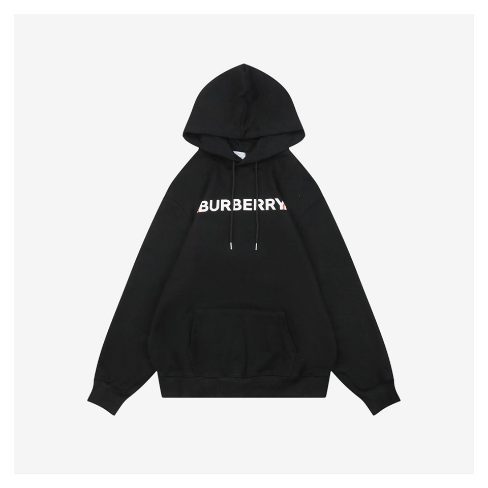 BBry Phantom Letter Print Hoodie
