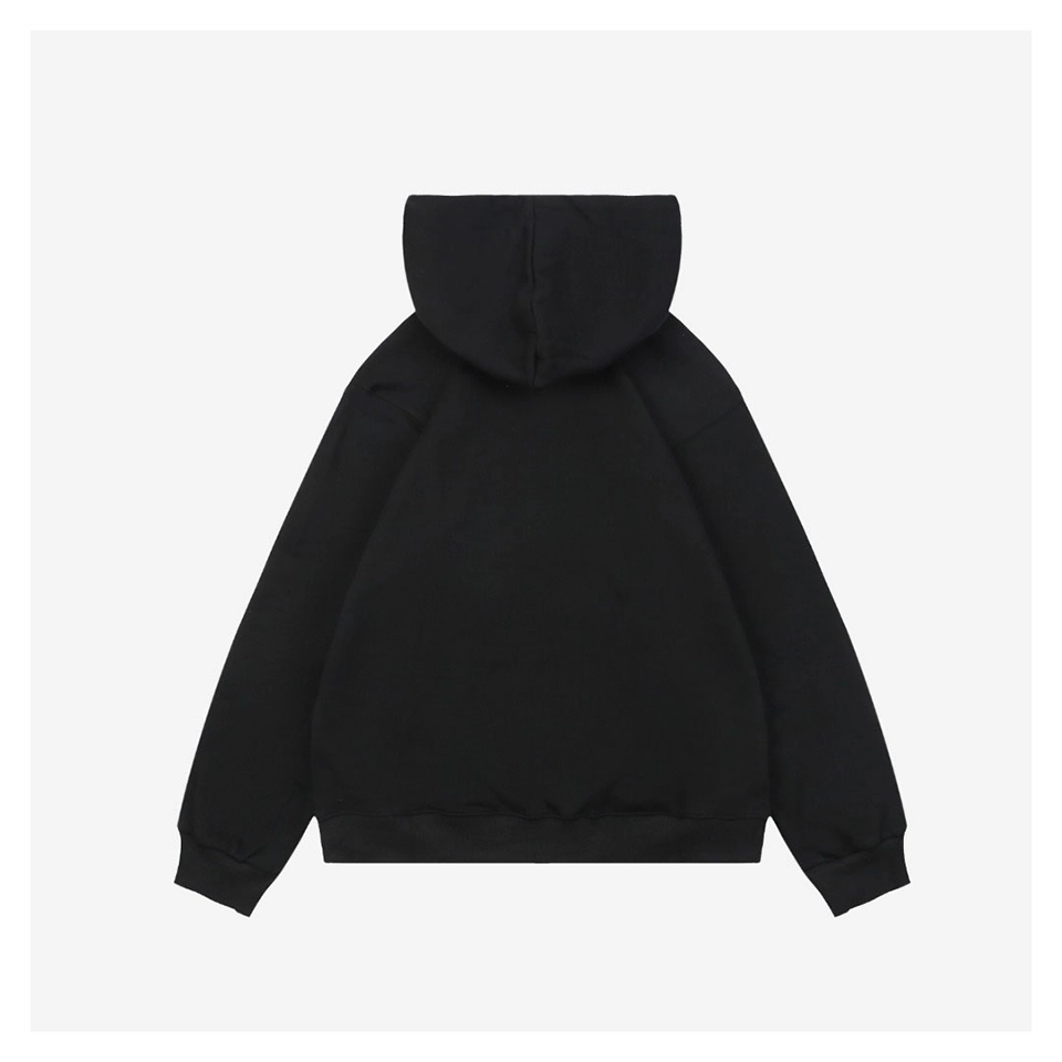 BBry Phantom Letter Print Hoodie
