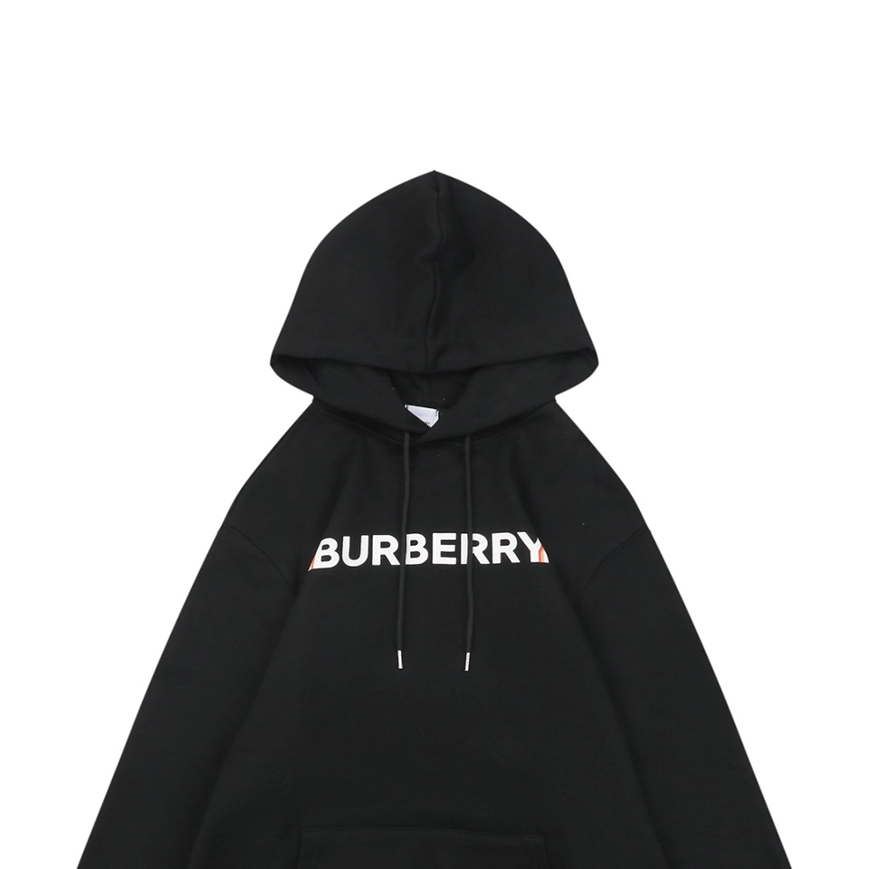 BBry Phantom Letter Print Hoodie