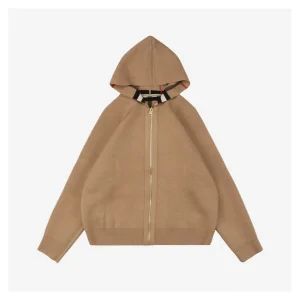 BBry Reversible Check & Knight Zip Hoodie