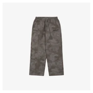 Balenciaga Tie-Dye Embroidered Cola Logo Pants Dark Grey