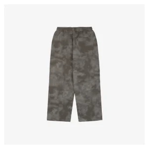 Balenciaga Tie-Dye Embroidered Cola Logo Pants Dark Grey