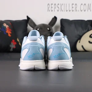 Caitlin Clark x Zoom Kobe 6 Protro 'Light Armory Blue' Heels