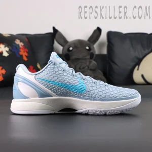 Caitlin Clark x Zoom Kobe 6 Protro 'Light Armory Blue'