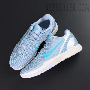 Caitlin Clark x Zoom Kobe 6 Protro 'Light Armory Blue'