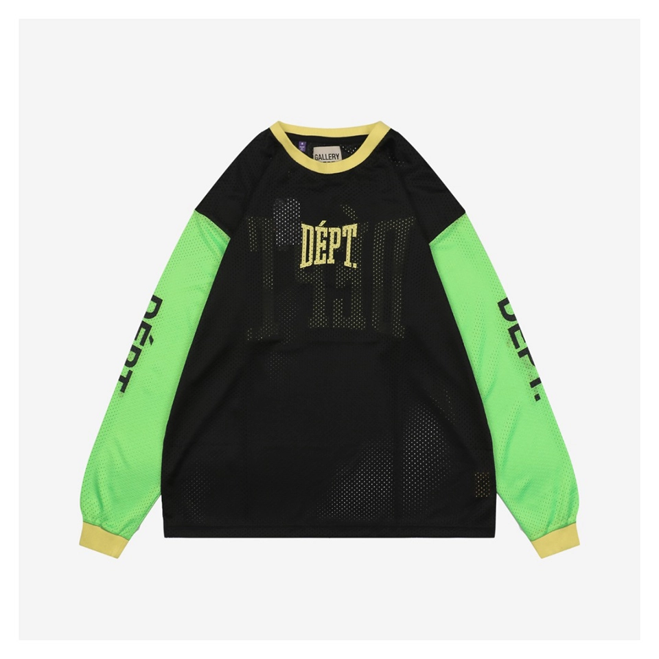 Gallery Dept Mesh Colorblock French Logo Shirt
