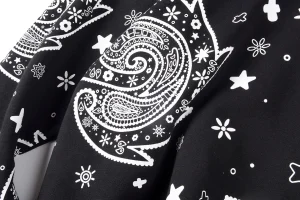 Glo Gang Black Bandana Full-Zip Spiked Hoodie11