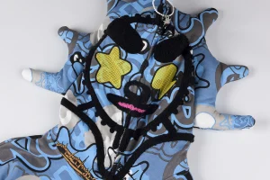 Glo Gang Blue Cookie Graphic Full-Zip Hoodie4