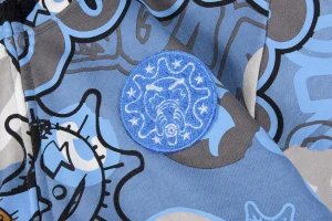 Glo Gang Blue Cookie Graphic Full-Zip Hoodie6
