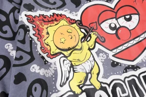 Glo Gang Cupid Heart Graphic Full Zip Hoodie10