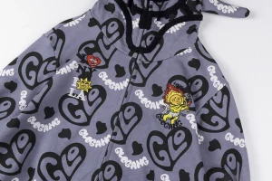 Glo Gang Cupid Heart Graphic Full Zip Hoodie12