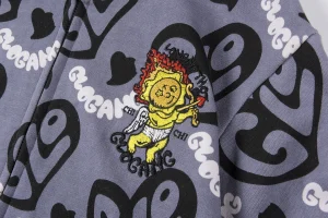 Glo Gang Cupid Heart Graphic Full Zip Hoodie9