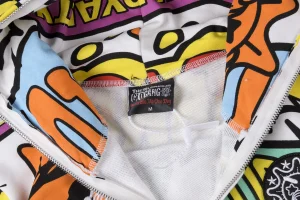 Glo Gang Full-Zip Graffiti Masked Hoodie12
