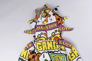 Glo Gang Full-Zip Graffiti Masked Hoodie3