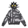 Glo Gang Glory Boyz Stripe Mask Full-Zip Hoodie