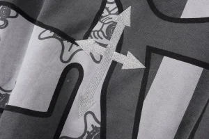 Glo Gang Glory Boyz Stripe Mask Full-Zip Hoodie6