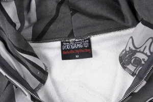 Glo Gang Glory Boyz Stripe Mask Full-Zip Hoodie8