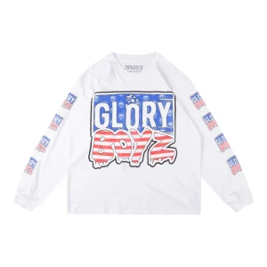 Glo Gang Glory Boyz White Graphic Shirt