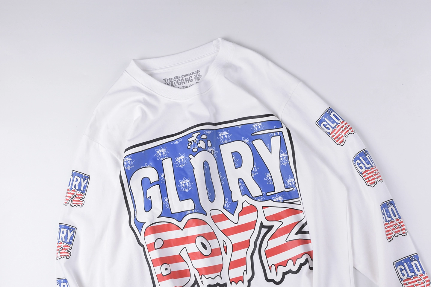 Glo Gang Glory Boyz White Graphic Shirt6