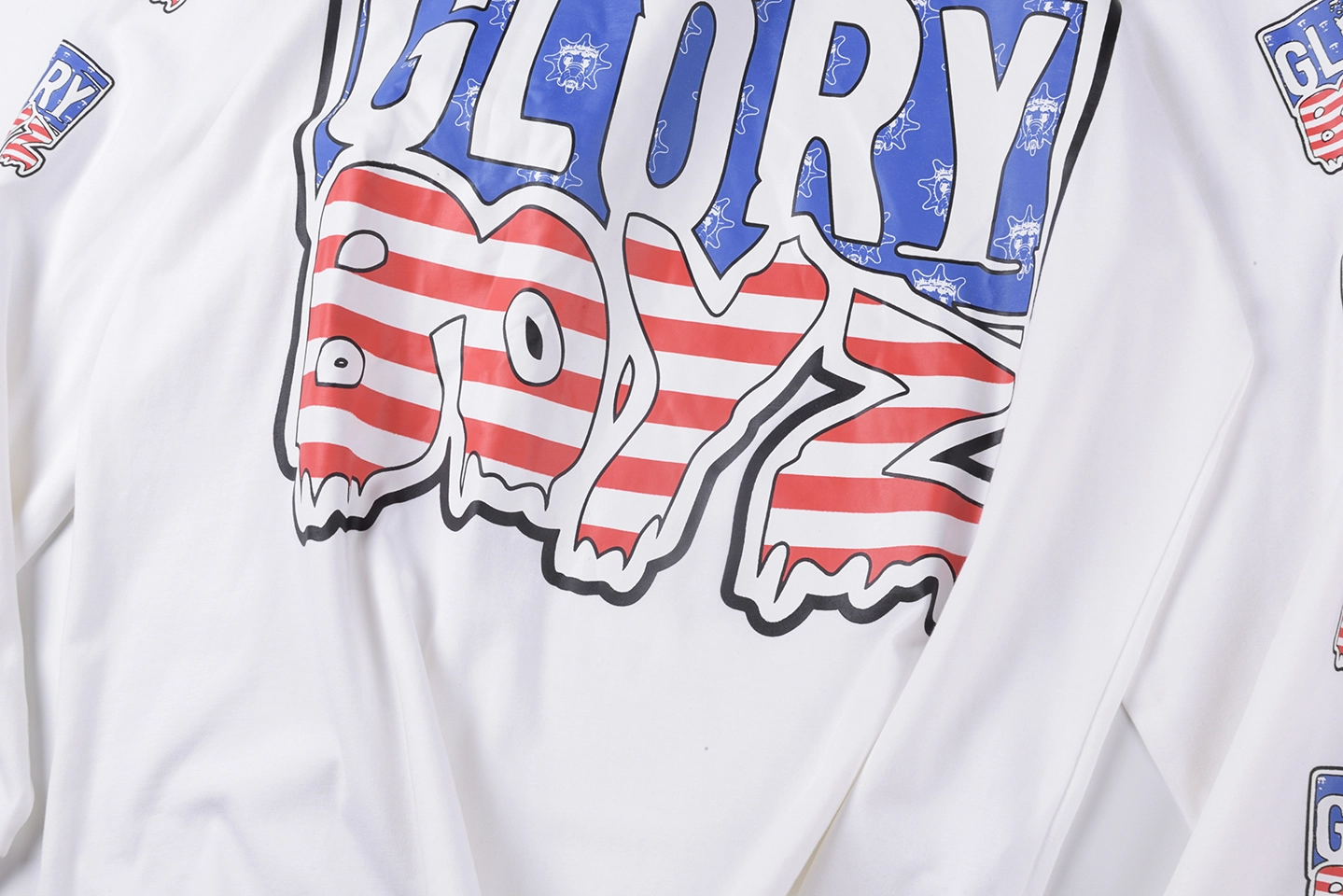 Glo Gang Glory Boyz White Graphic Shirt7
