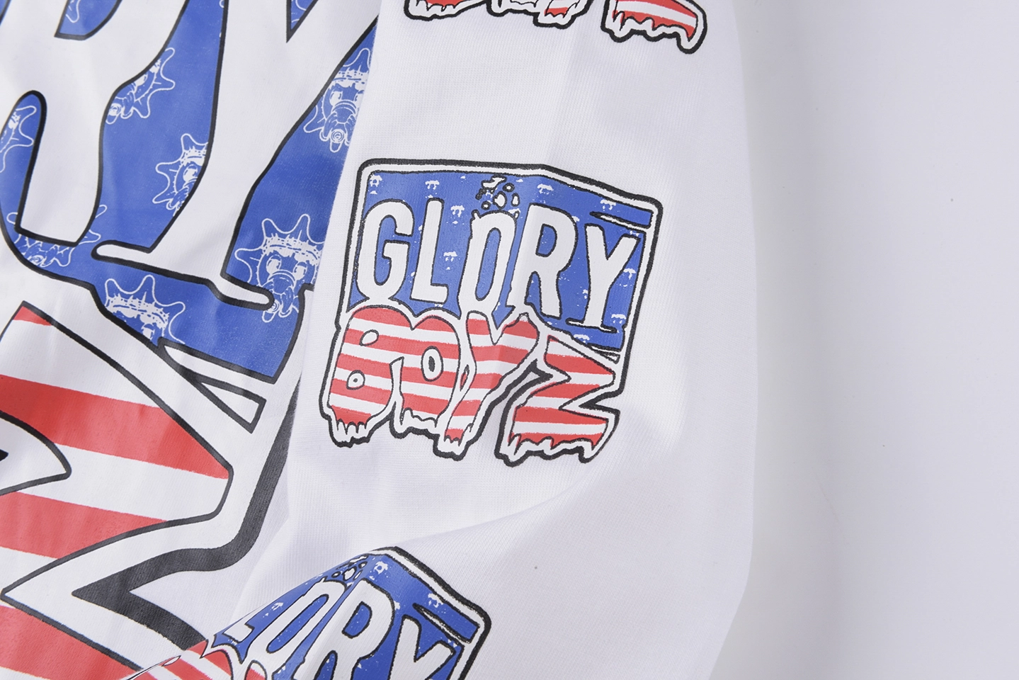 Glo Gang Glory Boyz White Graphic Shirt8