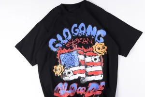 Glo Gang Graphic Independence Black T-shirt8