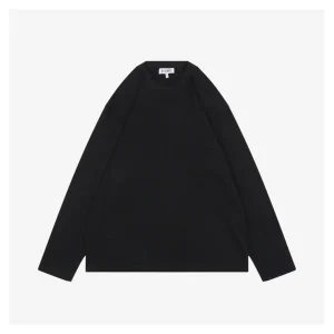 L Embroidered Anagram Pocket Shirt Black