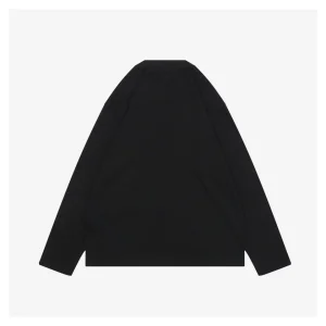L Embroidered Anagram Pocket Shirt Black