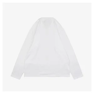 L Embroidered Anagram Pocket Shirt White