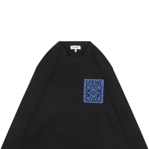 L Logo Embroidered Faux Pocket Shirt