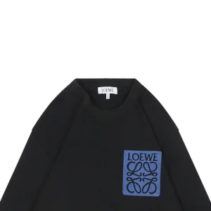 L Logo Embroidered Faux Pocket Shirt