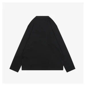 L Logo Embroidered Faux Pocket Shirt