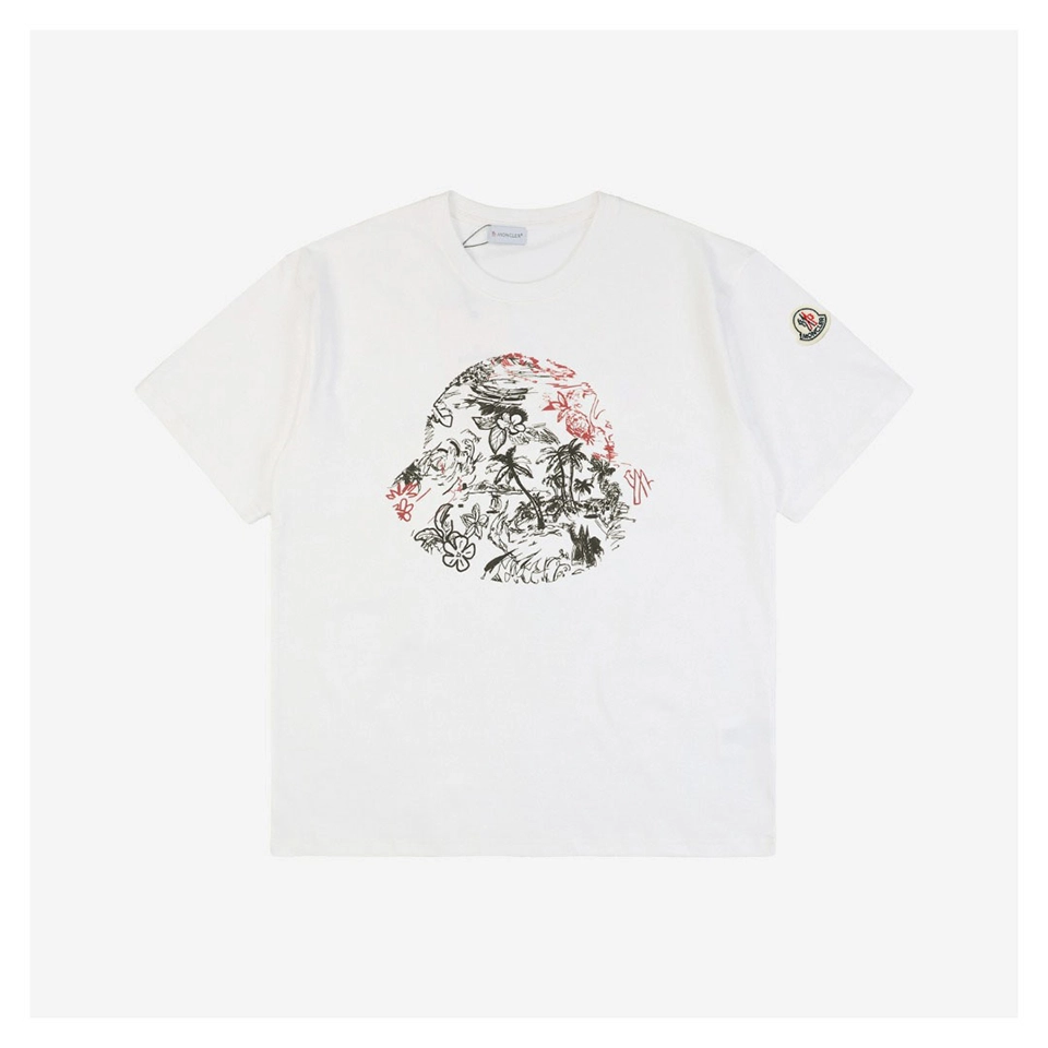 Mxxcler Jungle Botanical Logo T-Shirt