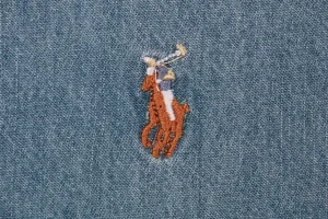 Ralph Lauren Embroidered Pony Denim Shirt - Light Blue5.jpeg