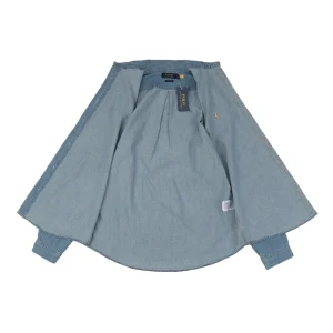 Ralph Lauren Embroidered Pony Denim Shirt - Light Blue Inside