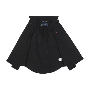 Ralph Lauren Linen Pony Logo Black Shirt Inside